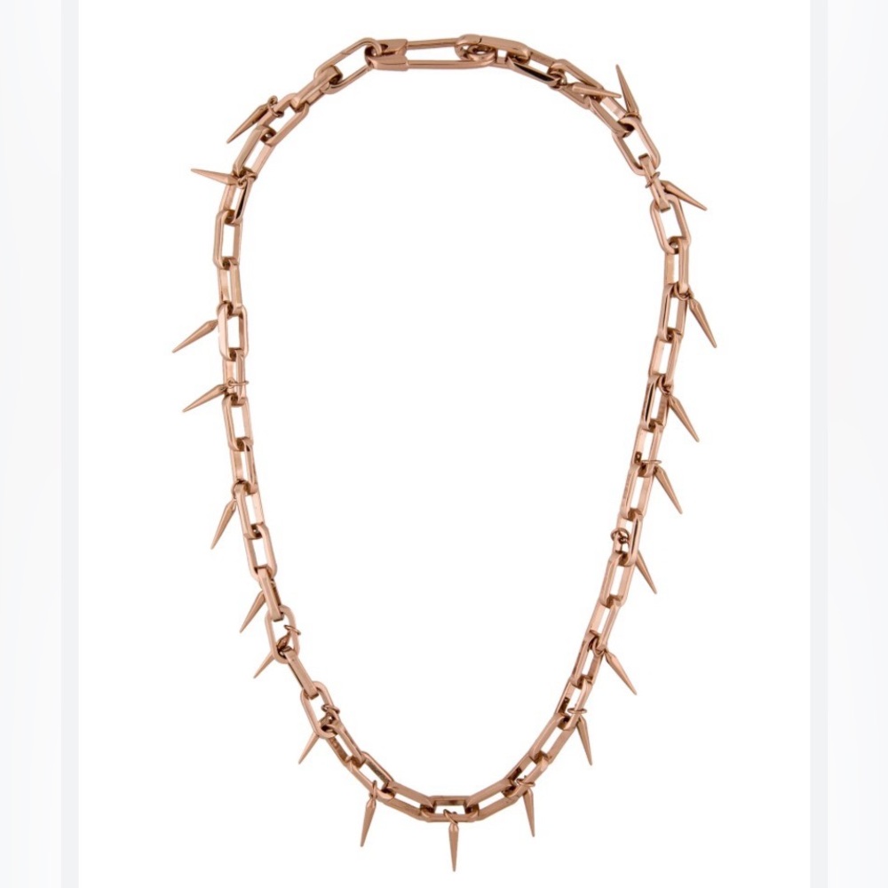 Zimmermann Safety Pin & Spike Necklace